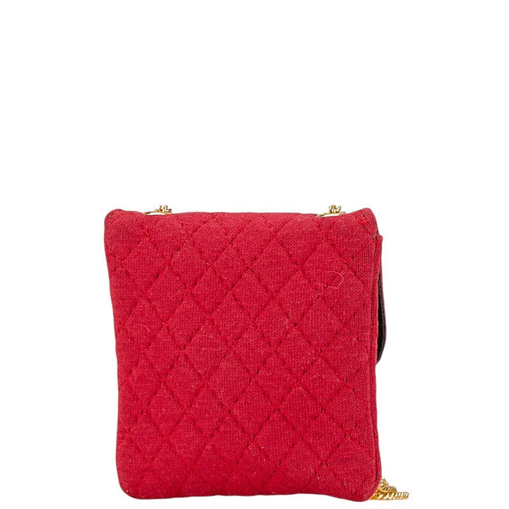 Top Quality Chanel Matelasse Mini Chain Shoulder Bag Red