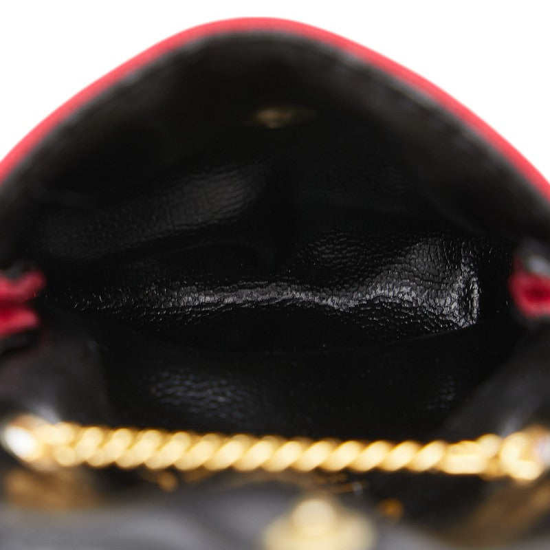 Top Quality Chanel Matelasse Mini Chain Shoulder Bag Red