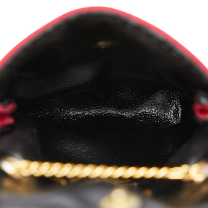 Top Quality Chanel Matelasse Mini Chain Shoulder Bag Red