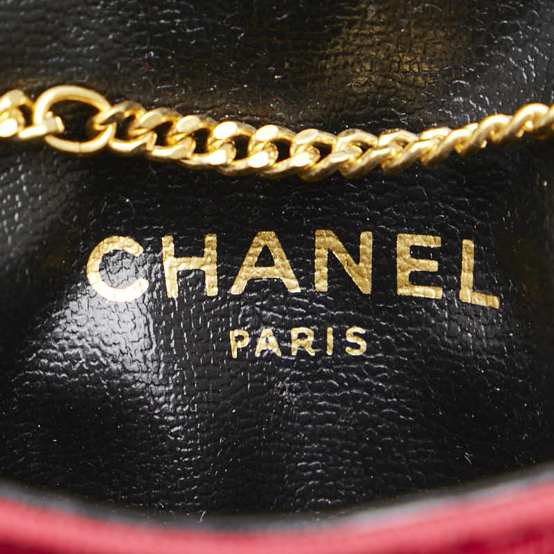 Top Quality Chanel Matelasse Mini Chain Shoulder Bag Red