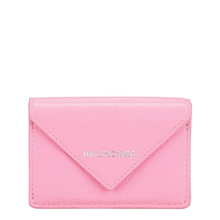 Top Quality Balenciaga Leather Paper Mini Wallet