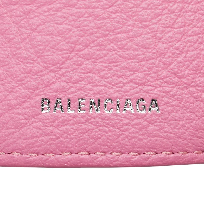Top Quality Balenciaga Leather Paper Mini Wallet