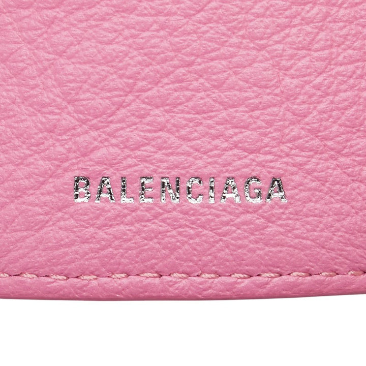 Top Quality Balenciaga Leather Paper Mini Wallet