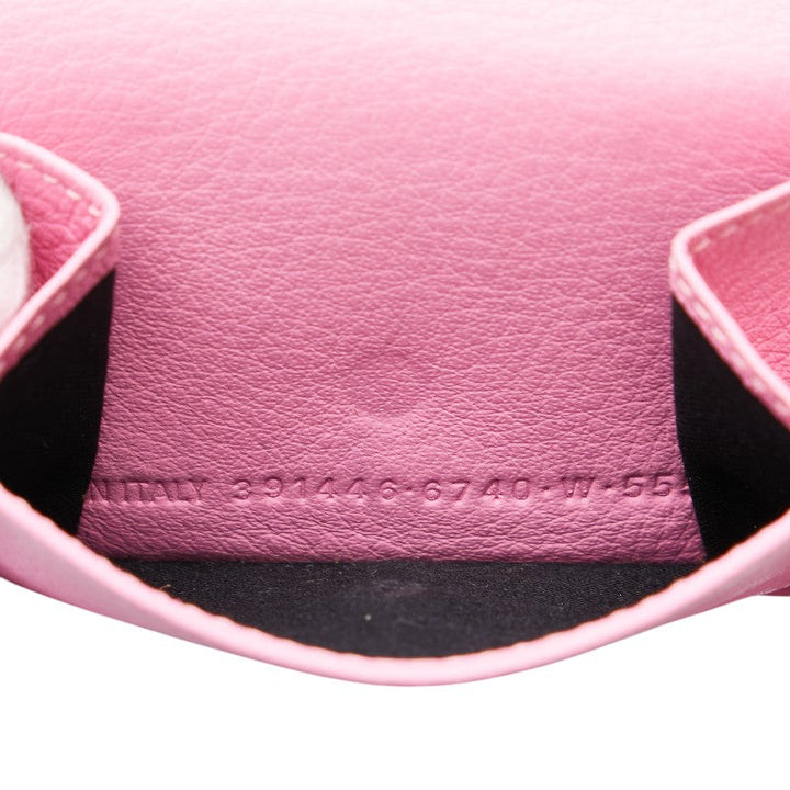 Top Quality Balenciaga Leather Paper Mini Wallet