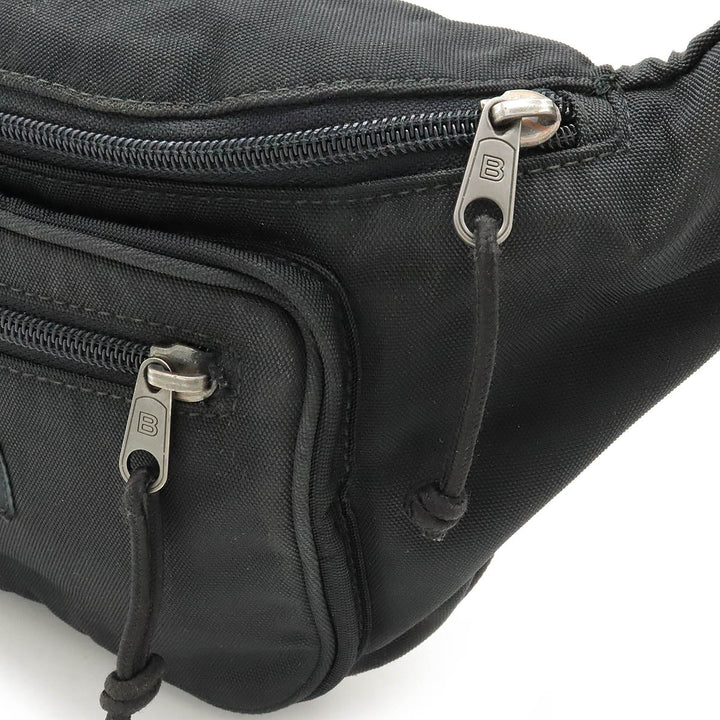 Top Quality Balenciaga Explorer Nylon Belt Bag Black