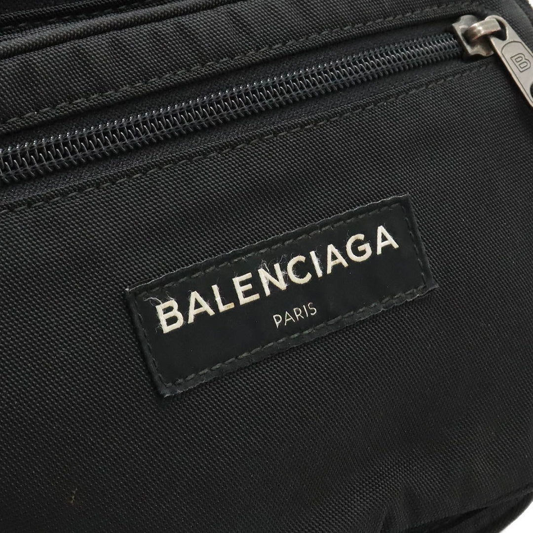 Top Quality Balenciaga Explorer Nylon Belt Bag Black