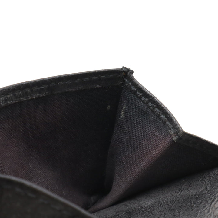 Top Quality Balenciaga Classic Mini Leather Wallet Black