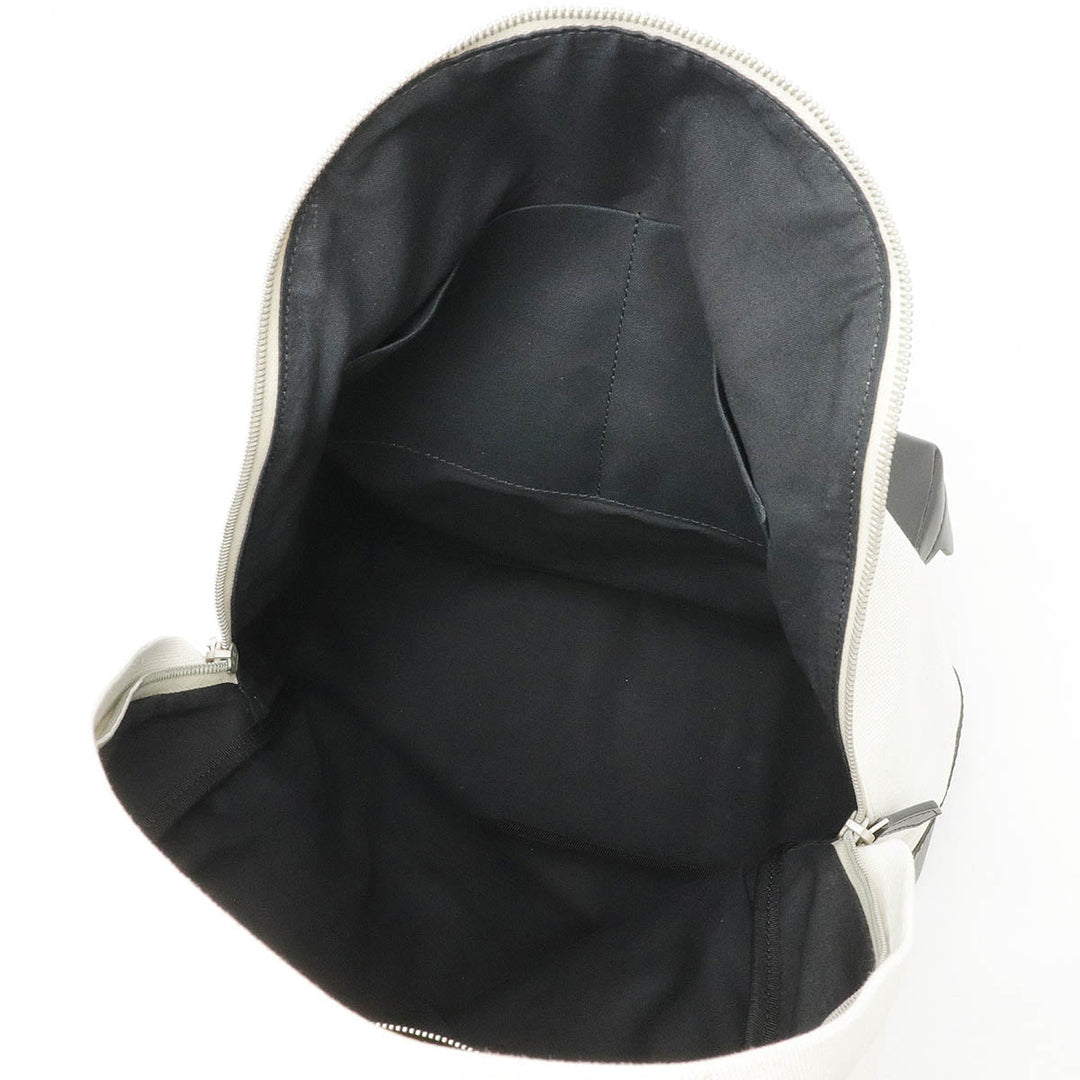 balenciaga Canvas Leather Backpack Black