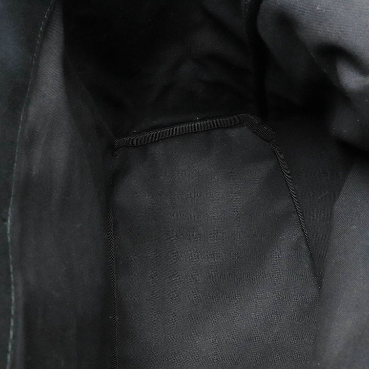 balenciaga Canvas Leather Backpack Black
