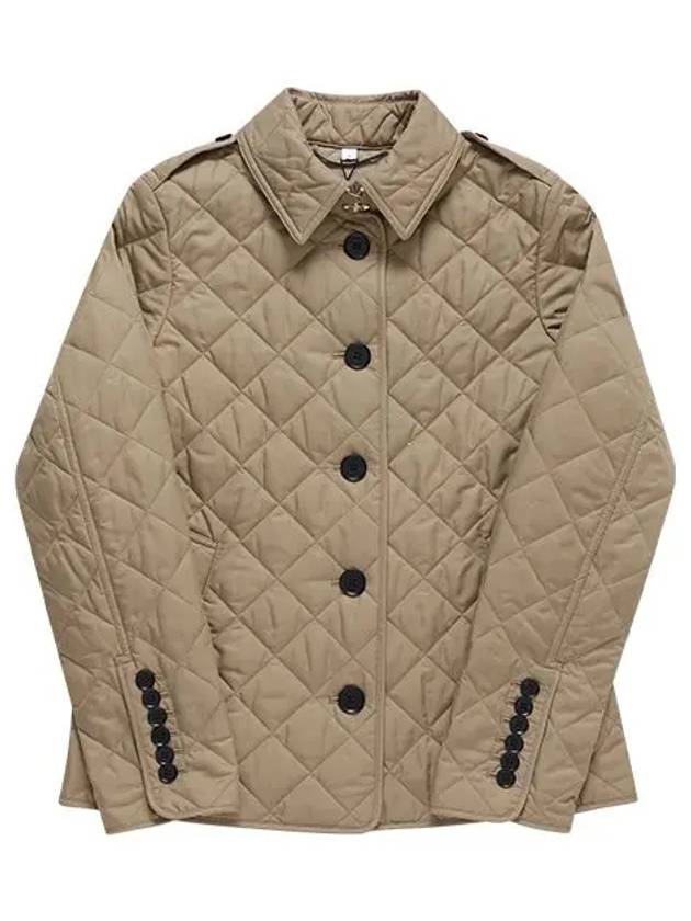 Burberry Frankby Quilted Jacket Beige