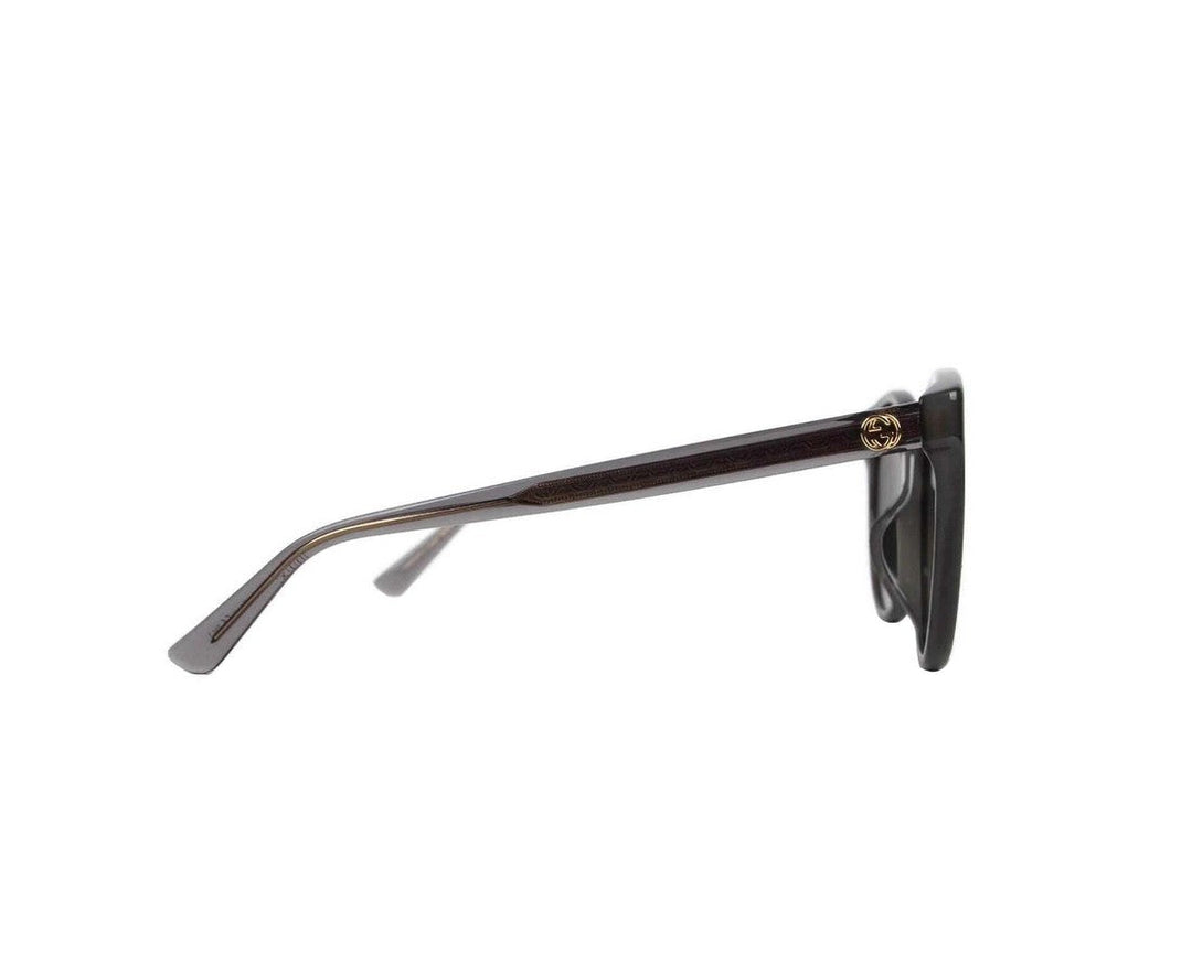 Gucci Women's ivory  Acetate Round Sunglasses GG Logo