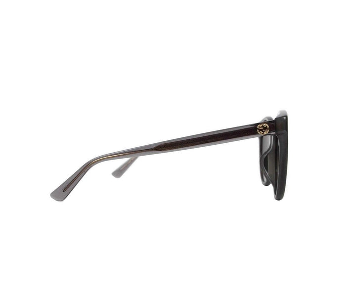 Gucci Women's ivory  Acetate Round Sunglasses GG Logo
