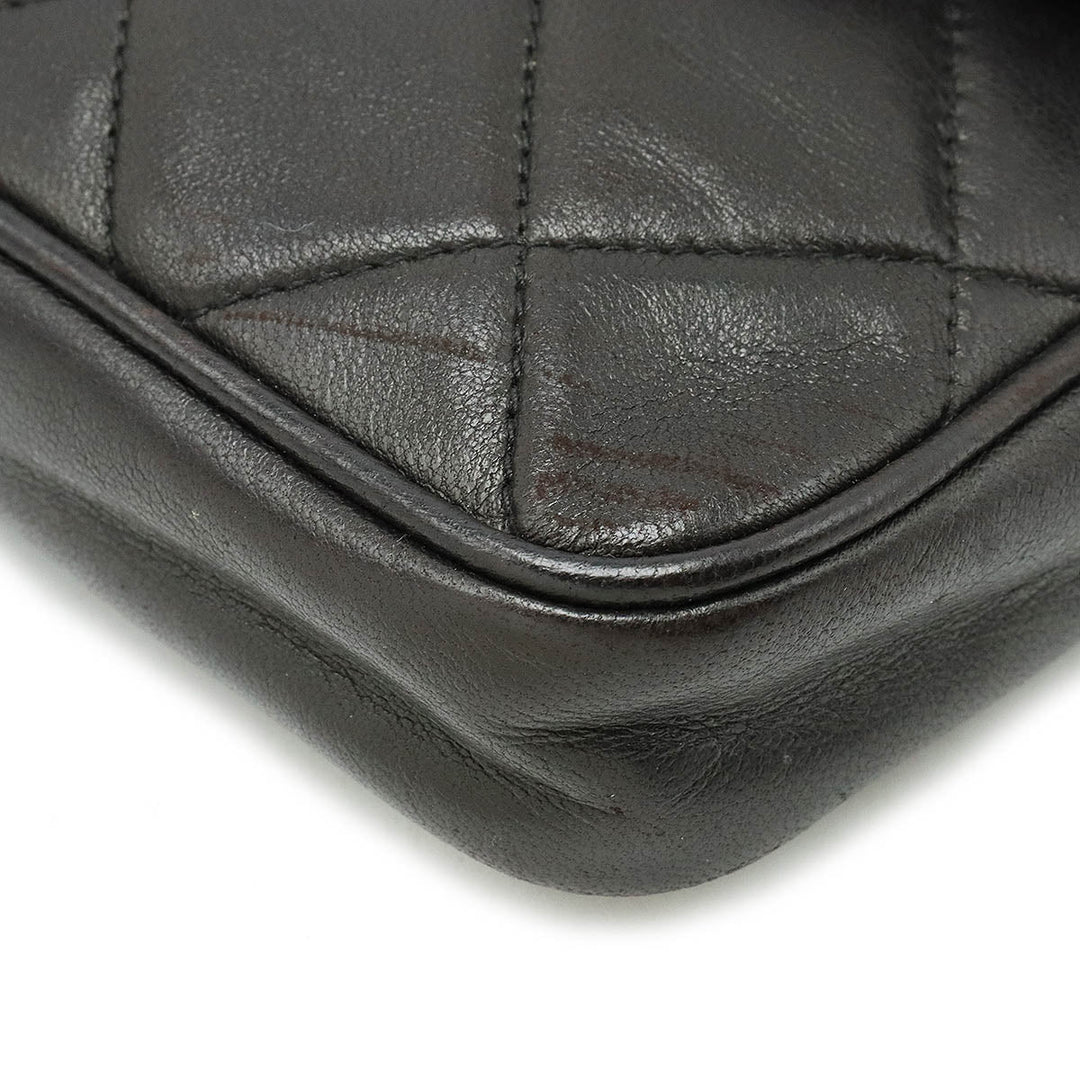 Top Quality Chanel MATRACE COCOMARK WESTBACK PORTCHE Belt BACK 2WAY CRACKBACK LEADER BLACK BLACK GOLD WORKSHOP #65