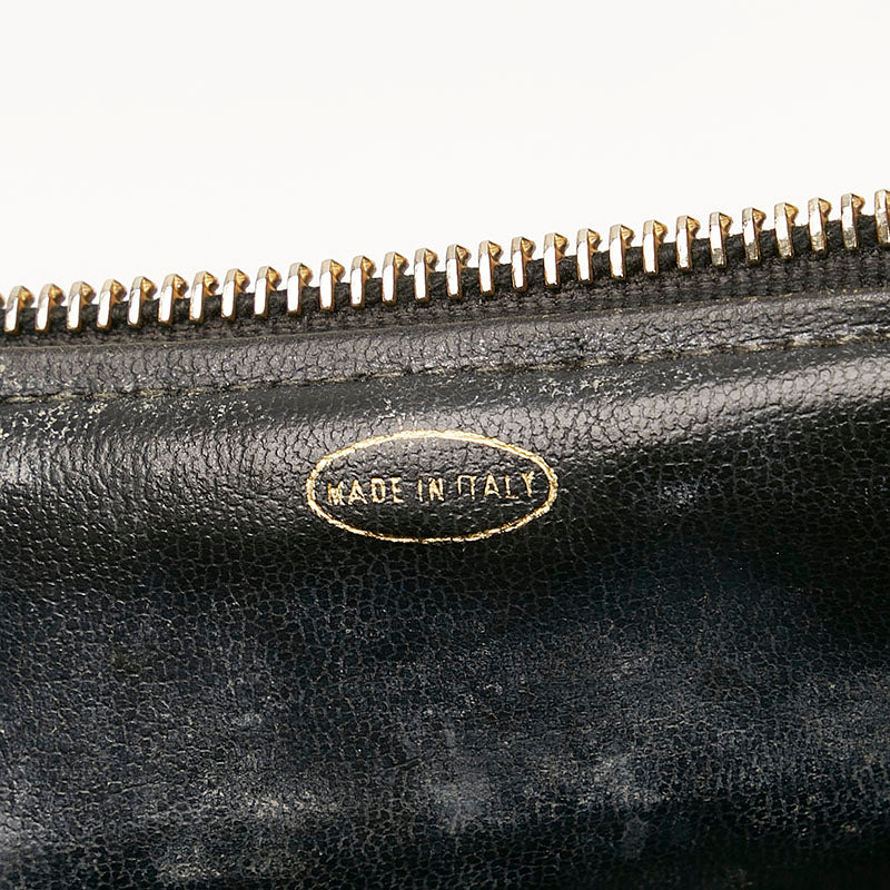 Top Quality Chanel Cocomark Vanity Bag Handbag Black Leather  Chanel