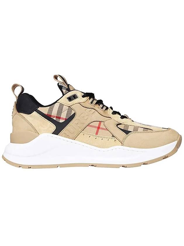 Top Quality Burberry Vintage Checked Low Top Sneakers Beige
