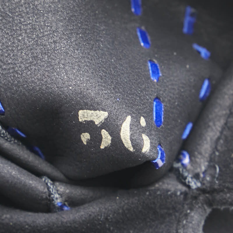 Top Quality Chanel Suede Gloves Black Blue