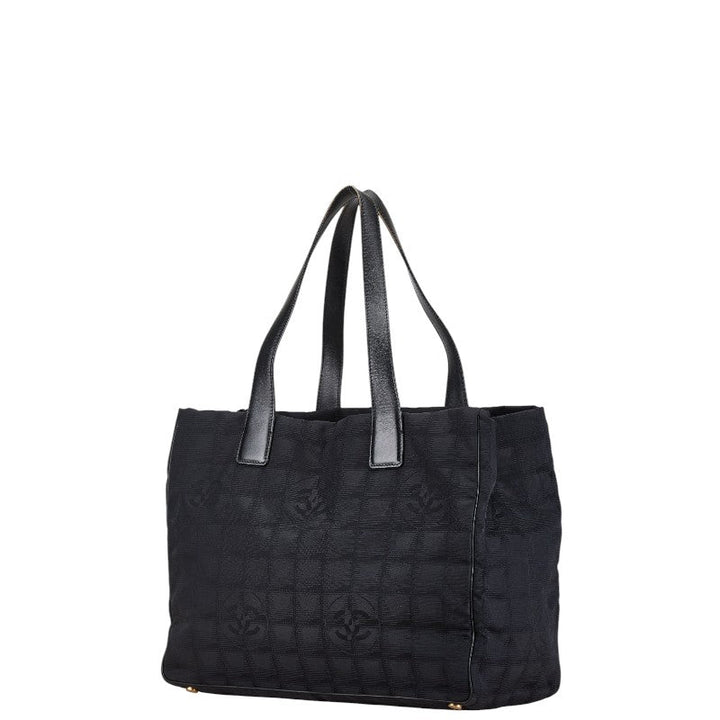 Top Quality Chanel Nylon Leather Tote MM Coco Mark A15991