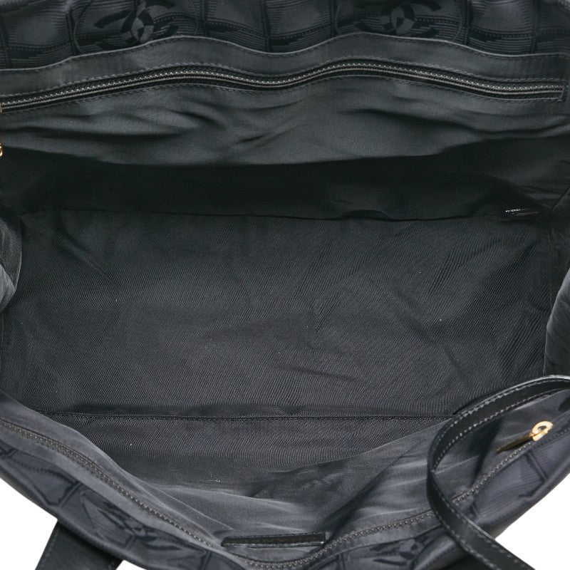 Top Quality Chanel Nylon Leather Tote MM Coco Mark A15991