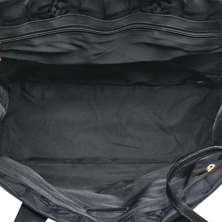 Top Quality Chanel Nylon Leather Tote MM Coco Mark A15991