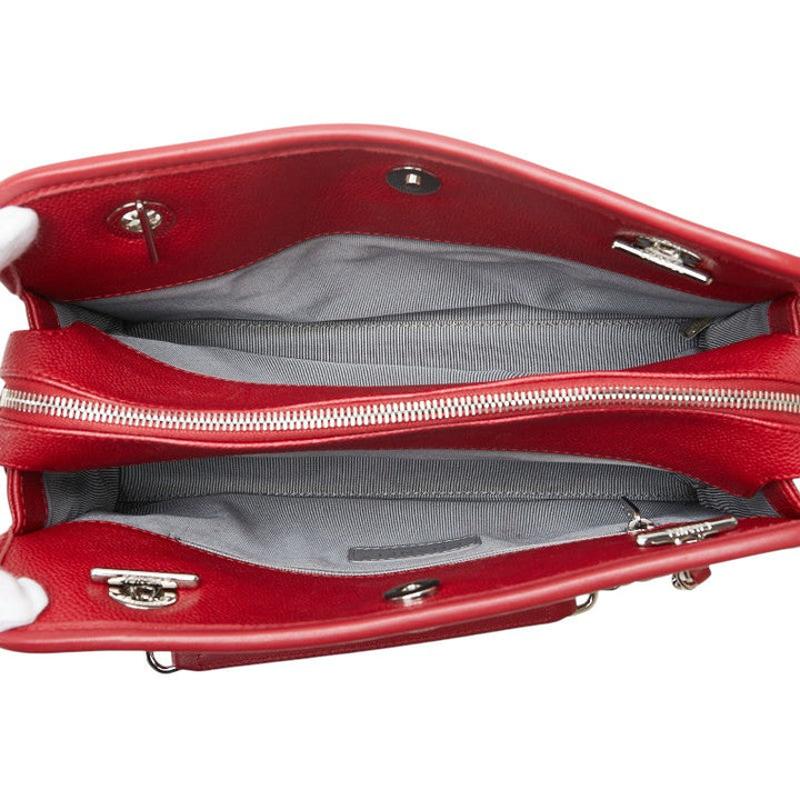 Top Quality Chanel Caviar Matelasse Chain Shoulder Bag Red