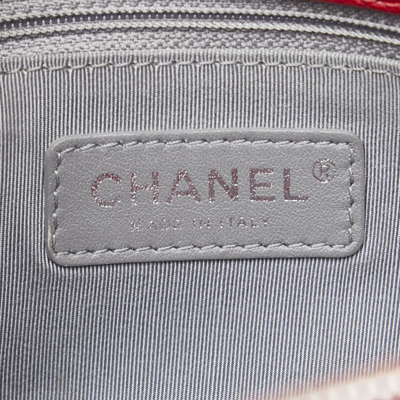 Top Quality Chanel Caviar Matelasse Chain Shoulder Bag Red