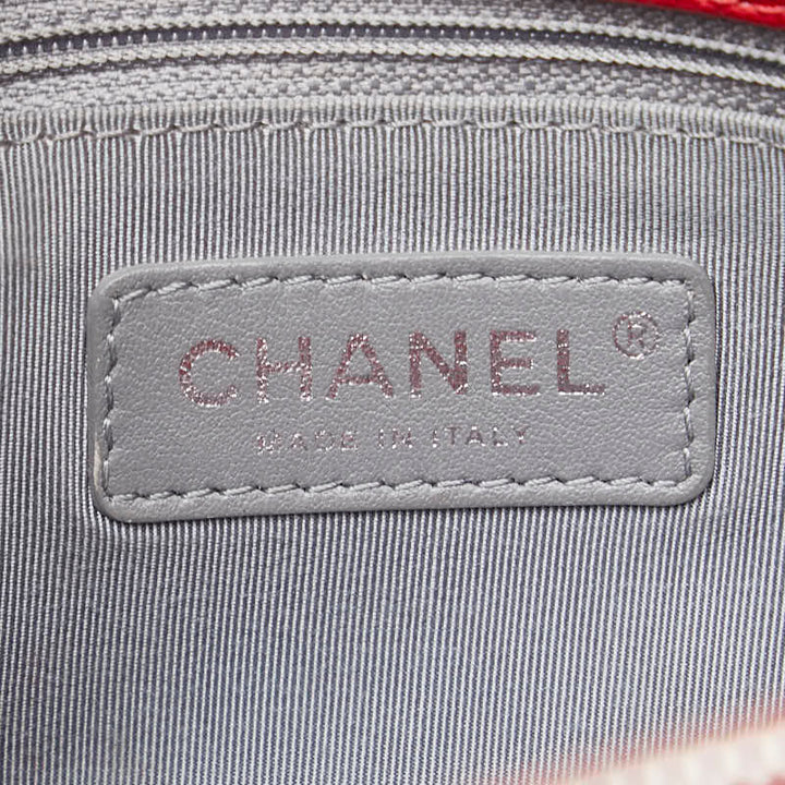 Top Quality Chanel Caviar Matelasse Chain Shoulder Bag Red