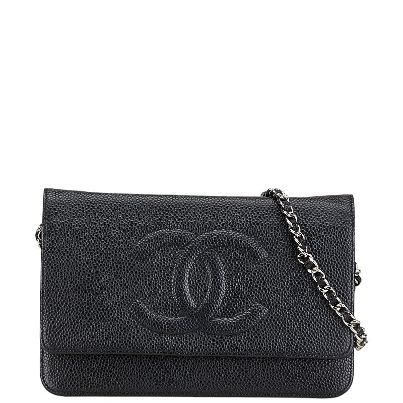 Top Quality Chanel Caviar Chain Wallet Shoulder Bag