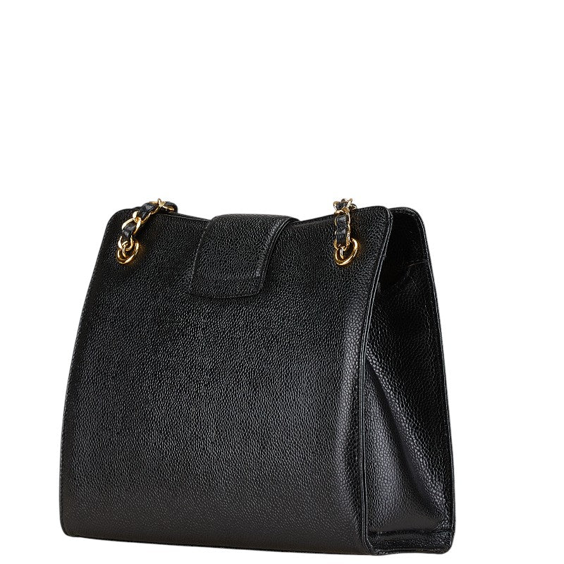 Top Quality Chanel Caviar Chain Shoulder Tote Bag
