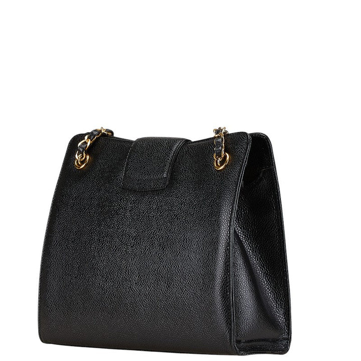 Top Quality Chanel Caviar Chain Shoulder Tote Bag