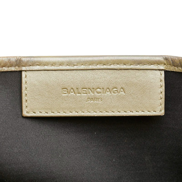 Top Quality Balenciaga Canvas Leather Cabas S Tote Bag