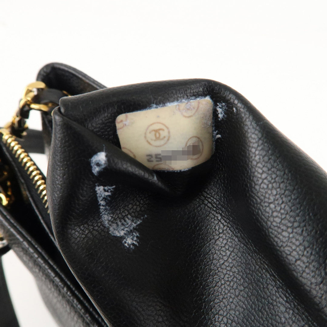 Top Quality Chanel Caviar Skin Coco Mark Chain Tote Bag Shoulder Bag