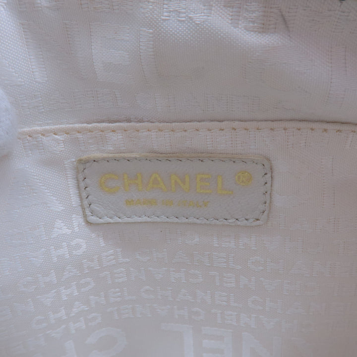 Top Quality Chanel Chocolate Bar Wild Stitch Canvas Hand Bag Gray