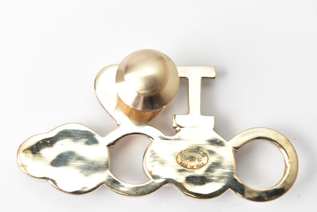 Top Quality Chanel Heart Motif Brooch Pin Badge