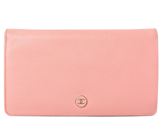 Top Quality Chanel Leather Long Wallet in Excellent Condition