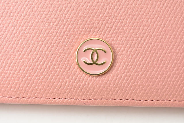 Top Quality Chanel Leather Long Wallet in Excellent Condition