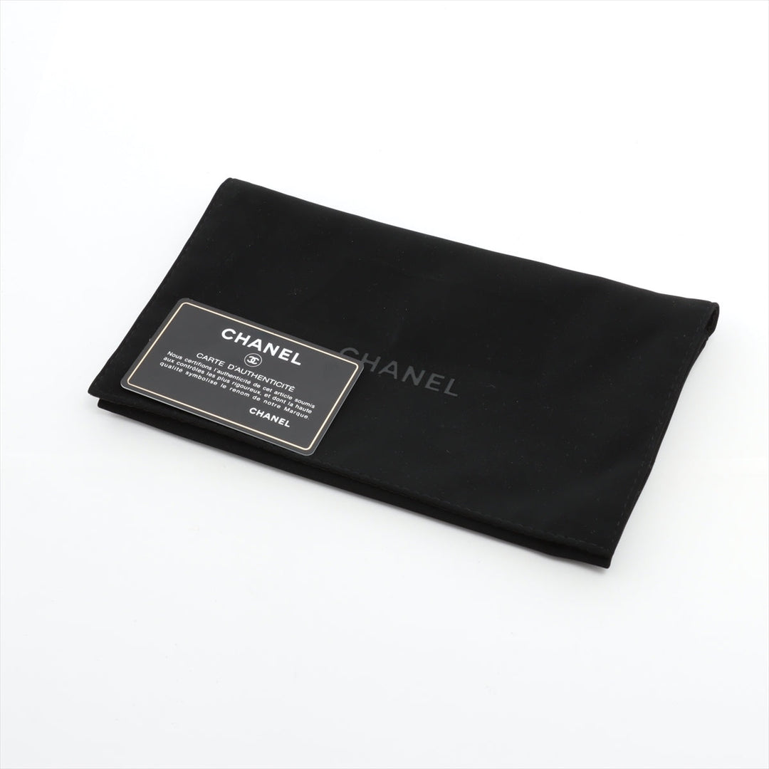 Top Quality Chanel 2.55 Crocodile Press Coin Case Black Gold  28th