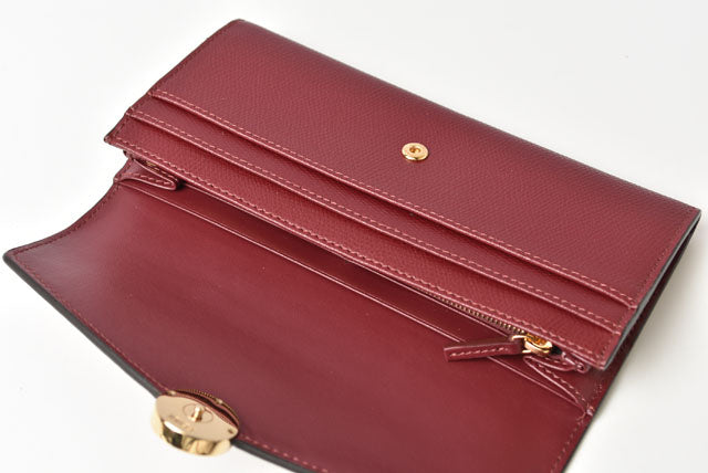 Fendi Leather Long Wallet F IS Fendi 8M0251