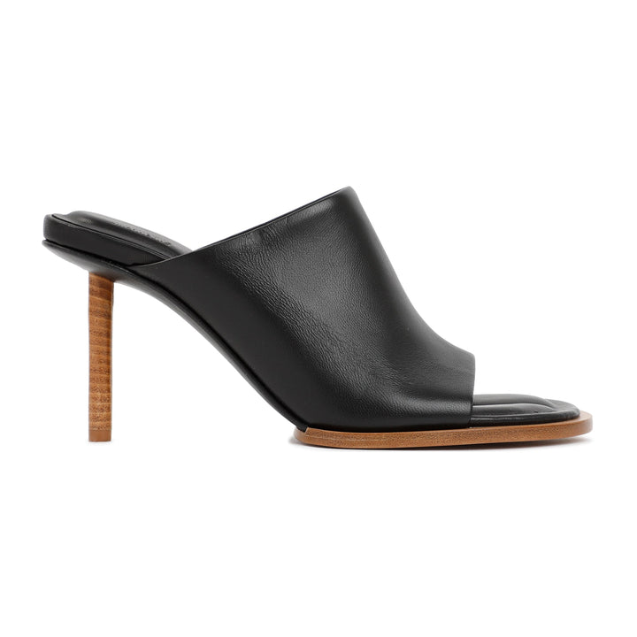 JACQUEMUS LES MULES ROND CARRE SANDALS