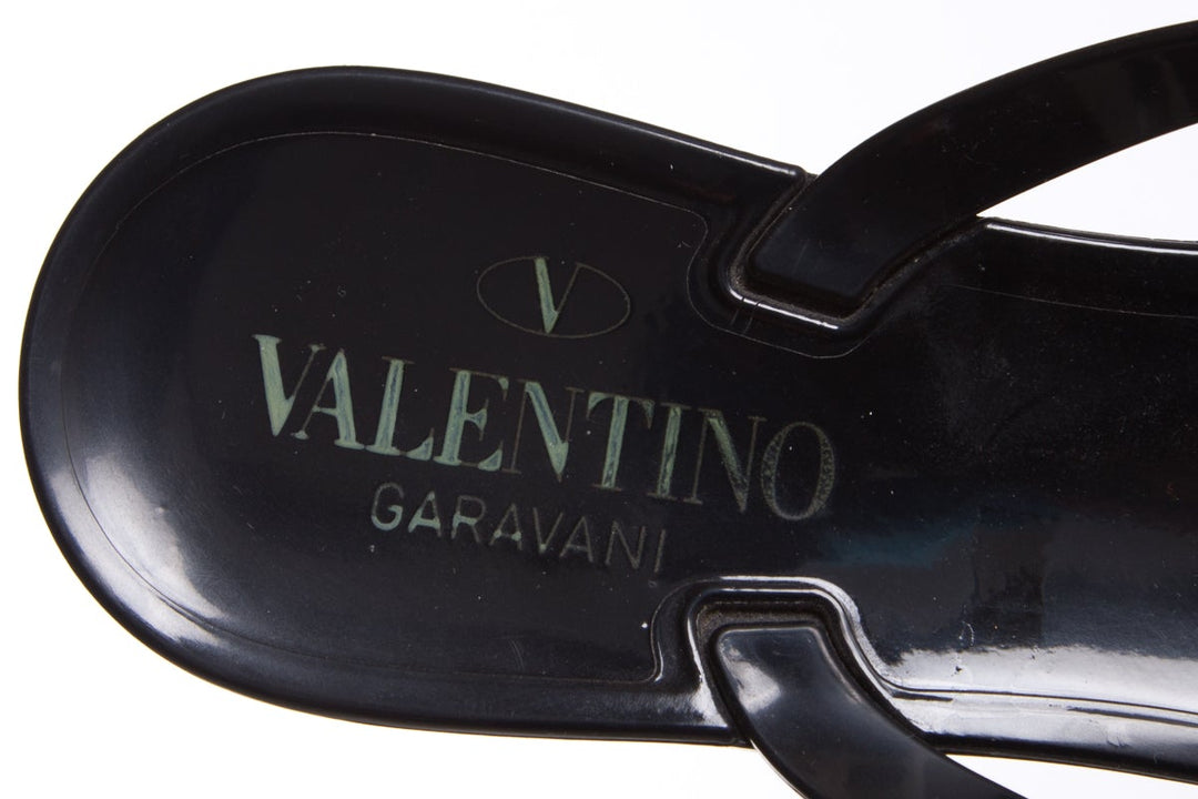 Valentino Black Sandals SZ 36