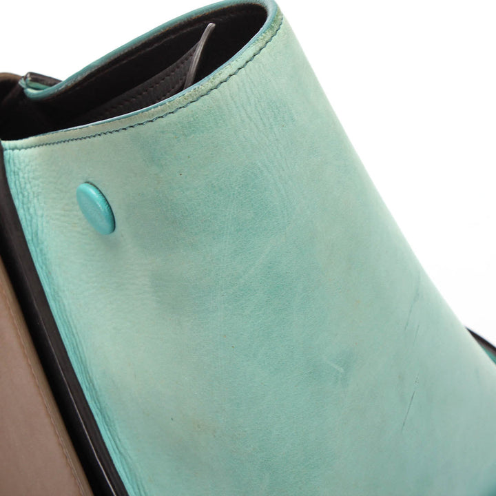 Celine Tri-Color Leather Trapeze
