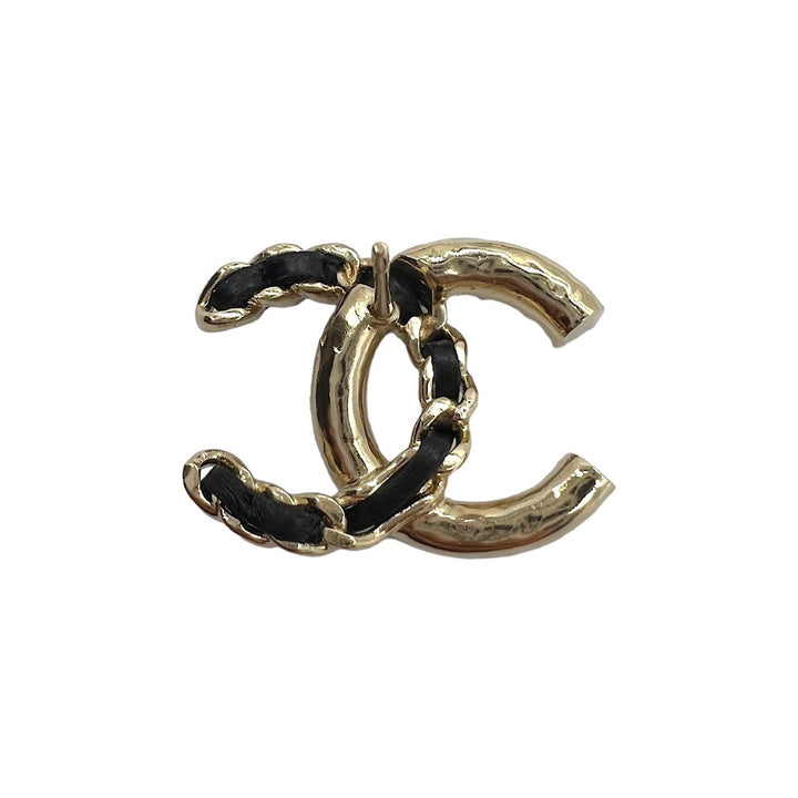 Top Quality Chanel CC Interlocking Gold-tone & Pearl Earrings