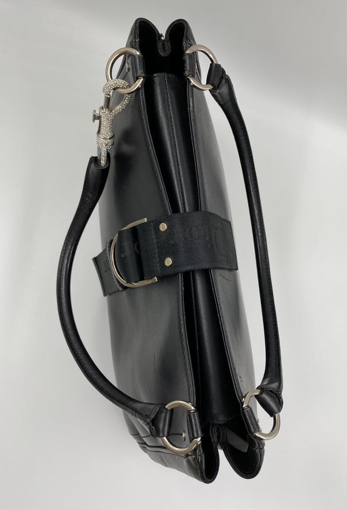 Christian Top quality Dior bag with Swarovski clip