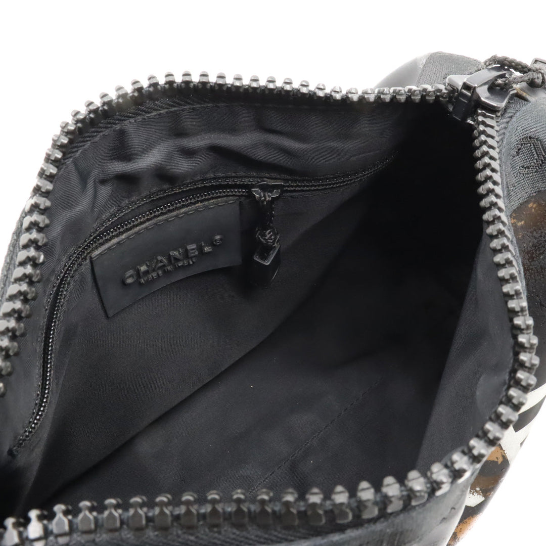 Top Quality Chanel Sports Line Shoulder Bag Black White A24984