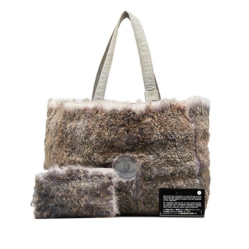 Top Quality Chanel Cocomark Handbags Cake Bags Grey ly uede  Chanel
