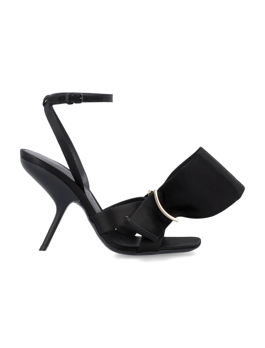 SANDAL WITH ASYMMETRIC BOW