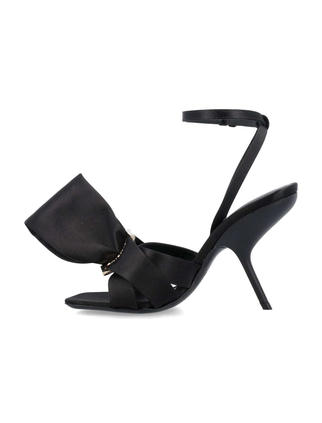 SANDAL WITH ASYMMETRIC BOW