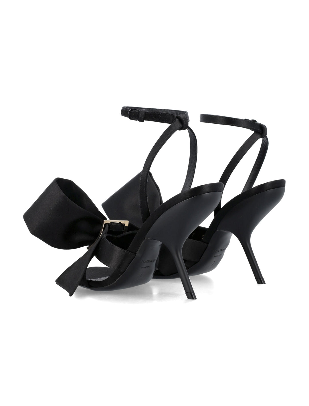 SANDAL WITH ASYMMETRIC BOW