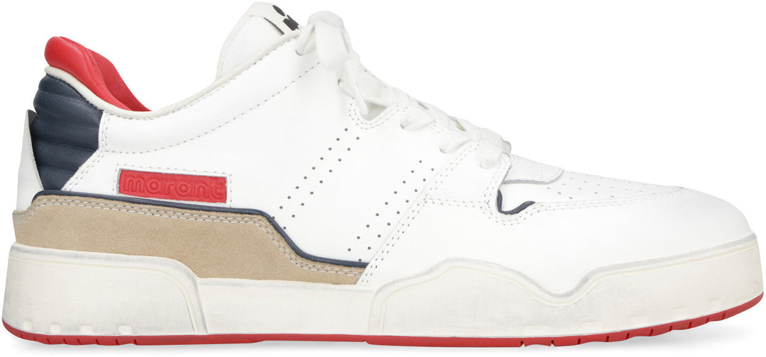 EMREEH LEATHER LOW-TOP SNEAKERS