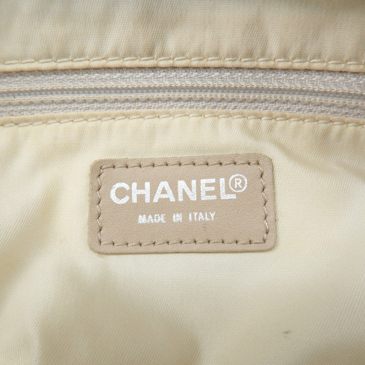 Top Quality Chanel New Travel Line Nylon Jacquard Leather Mini Bag A15828