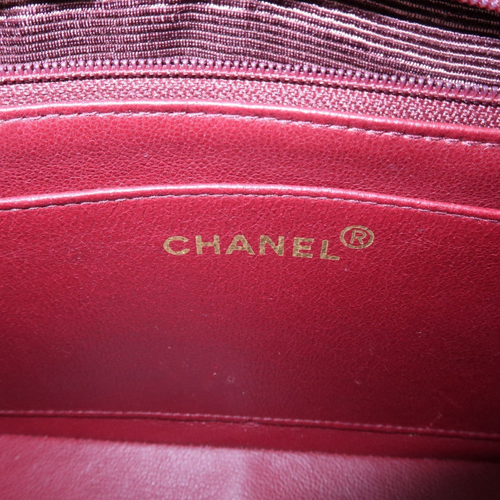 Top Quality Chanel Matelasse Lambskin Diana Chain Shoulder Bag Black A01165